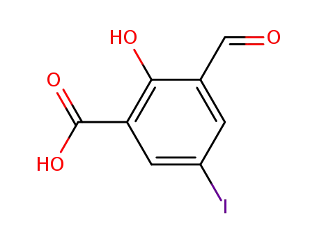 3-formyl-2-hydroxy-5-iodobenzoic acid