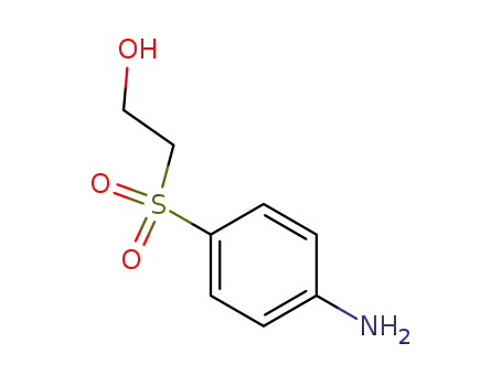 Molecular Structure of 5246-58-2 (2-[(p-aminophenyl)sulphonyl]ethanol)