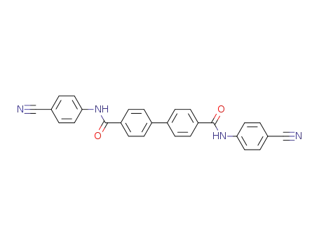 N,N'-bis(4-cyanophenyl)biphenyl-4,4'-dicarboxamide