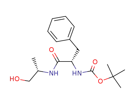 [(1S)-[(1S)-2-hydroxy-1-methylethylcarbamoyl]-2-phenylethyl]carbamic acid tert-butyl ester
