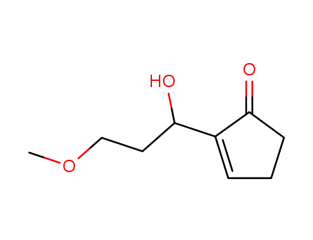 2-(1-hydroxy-3-methoxypropyl)cyclopent-2-en-1-one