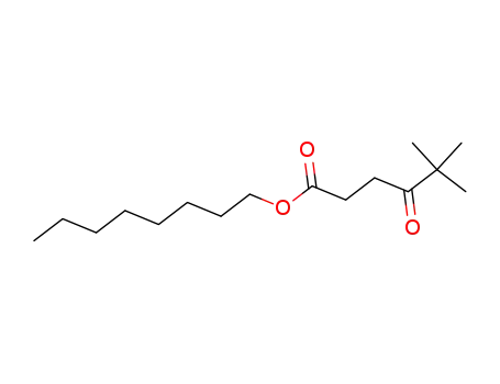 n-octyl 5,5-dimethyl-4-oxohexanoate