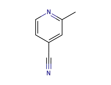 Molecular Structure of 2214-53-1 (4-CYANO-2-METHYLPYRIDINE)