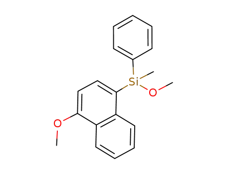 methoxy(4-methoxy-1-naphthyl)methylphenylsilane