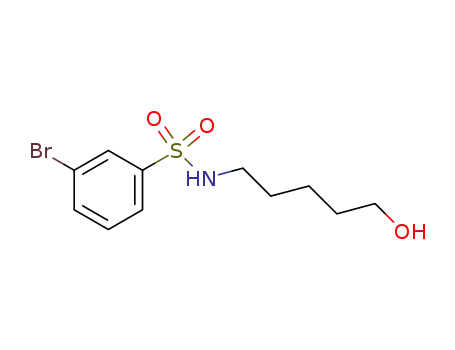 3-bromophenylsulfonic acid-(5-hydroxypentyl)amide