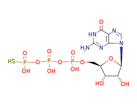 Guanosine5'-(trihydrogen diphosphate), P'-anhydride with phosphorothioic acid(37589-80-3)