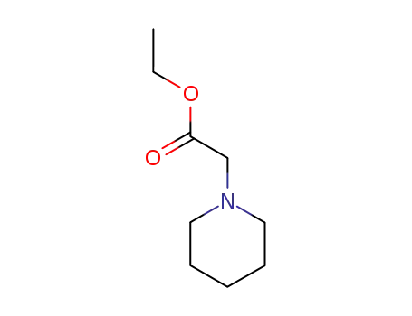 Molecular Structure of 23853-10-3 (ETHYL 1-PIPERIDINEACETATE)