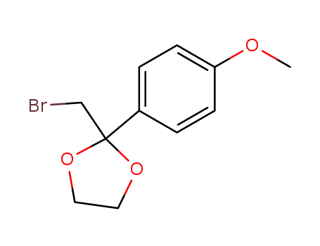 2-bromomethyl-2-(4-methoxyphenyl)-1,3-dioxolane