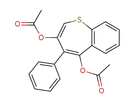 3,5-diacetoxy-4-phenyl-benzo[b]thiepine