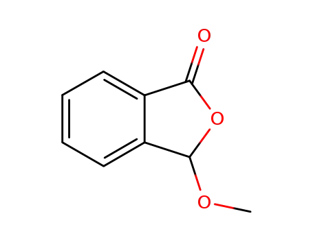 Molecular Structure of 4122-57-0 (3-Methoxy-1(3H)-isobenzofuranone)