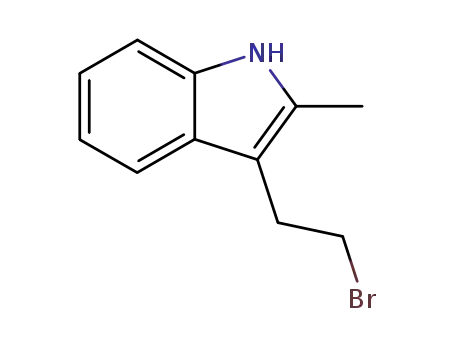α-methyl-β-(β-bromoethyl)indole