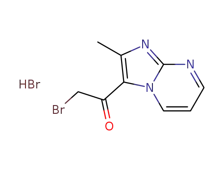 2-bromo-1-(2-methylimidazo[1,2-a]pyrimidin-3-yl)ethanone monohydrobromide
