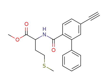 (4-Ethynyl-2-phenylbenzoyl)methionine methyl ester