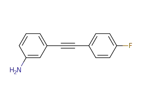3-((4-fluorophenyl)ethynyl)aniline