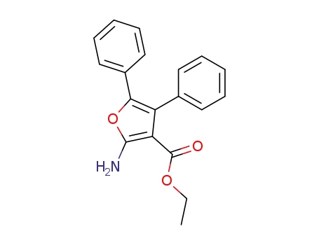 ethyl 2-amino-4,5-diphenyl-furan-3-carboxylate