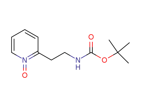 tert-butyl 2-(1-oxidopyridin-2-yl)ethylcarbamate