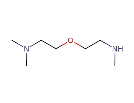 Molecular Structure of 93240-93-8 (Ethanamine, N,N-dimethyl-2-[2-(methylamino)ethoxy]-)