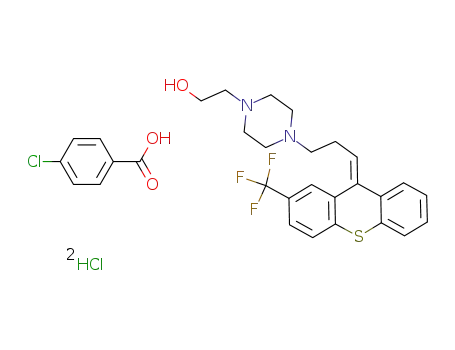 (Z)-flupentixol p-chlorobenzoate dihydrochloride