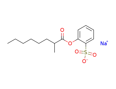 2-methyloctanoyloxybenzenesulfonate sodium