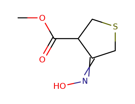 4-hydroxyimino-tetrahydro-thiophene-3-carboxylic acid methyl ester