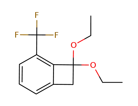 1,1-diethoxy-6-(trifluoromethyl)benzocyclobutene