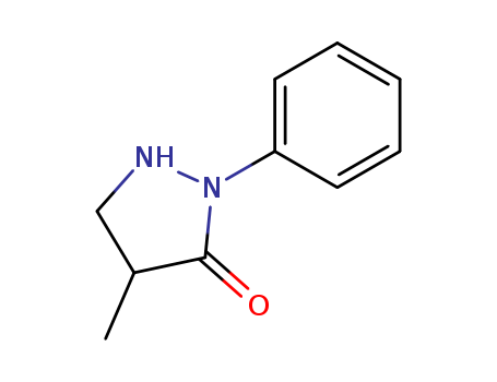 3-Pyrazolidinone, 4-methyl-2-phenyl-