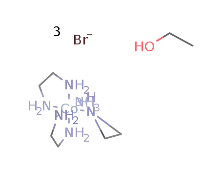 cis-{Co(en)2(aziridine)(NH3)}Br3*EtOH