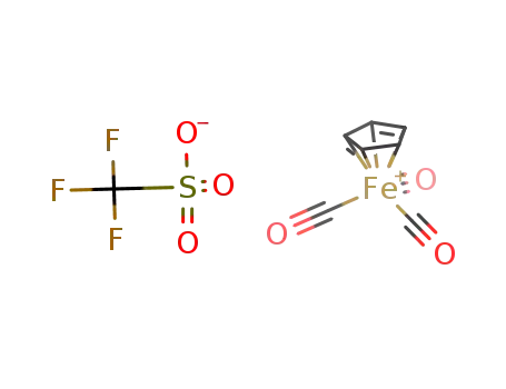(C5H5)Fe(CO)3(1+)*CF3SO3(1-)=(C5H5)Fe(CO)3CF3SO3