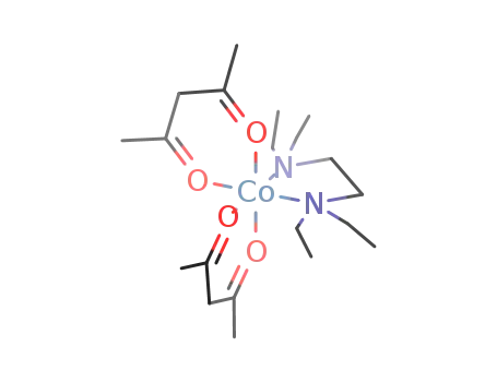 bis(2,4-pentanedionate)(N,N,N',N'-tetraethyl-1,2-diaminoethane)cobalt(II)