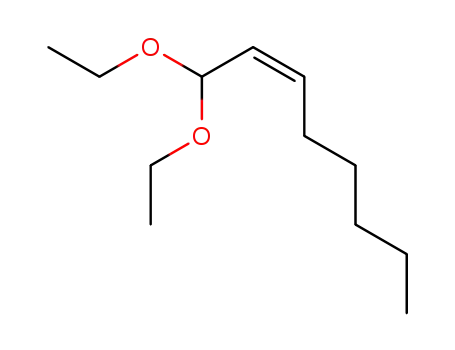 Molecular Structure of 16387-56-7 (2-Octene, 1,1-diethoxy-, (Z)-)