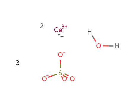 hydrated cerium(III) sulfate