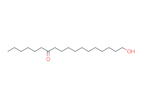 Molecular Structure of 66978-66-3 (7-Octadecanone, 18-hydroxy-)