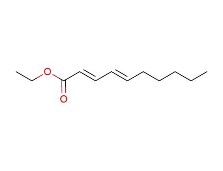 Molecular Structure of 7328-34-9 (Ethyl (2E,4E)-2,4-decadienoate)