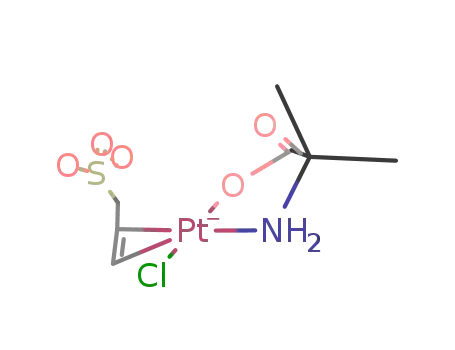 trans-Pt(allylsulfonate)(aba)Cl