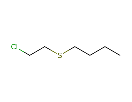 Molecular Structure of 4303-40-6 (2-chloroethyl butyl sulfide)