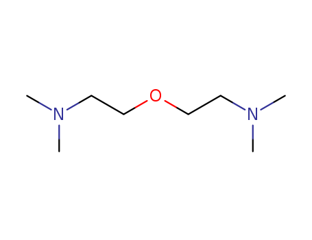 3033-62-3,Bis(2-dimethylaminoethyl) ether,Ethylamine,2,2'-oxybis[N,N-dimethyl- (6CI,7CI,8CI);1,5-Bis(dimethylamino)-3-oxapentane;2,2'-Oxybis[N,N-dimethylethanamine];2,2'-Oxybis[N,N-dimethylethylamine];A133;A 99 (amine);BL 19;Bis(dimethylaminoethyl) ether;Bis[2-(dimethylamino)ethyl] ether;Dabco BL 11;Dabco BL 19;Dabco BL 19I;ET33B;Jeffcat ZF 20;Jeffcat ZM 20;Kaolizer 12P;MinicoTMDA;N,N,N',N'-Tetramethyl-2,2'-oxybis[ethylamine];N,N,N',N'-Tetramethyl-3-oxapentane-1,5-diamine;N,N,N',N'-Tetramethylbisaminoethyl ether;NP 99;NSC 109887;Niax A 1;Niax A99;PC CAT NP 90;Texacat ZF 20;Toyocat ETS;ZF 20;Ethanamine,2,2'-oxybis[N,N-dimethyl-;