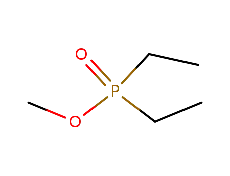 Molecular Structure of 5689-41-8 (Diethylphosphinic acid methyl ester)