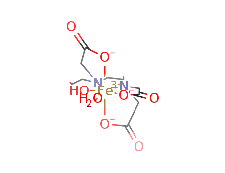 [Fe(III)(N-hydroxyethyl-ethylenediamine triacetate)(H2O)]