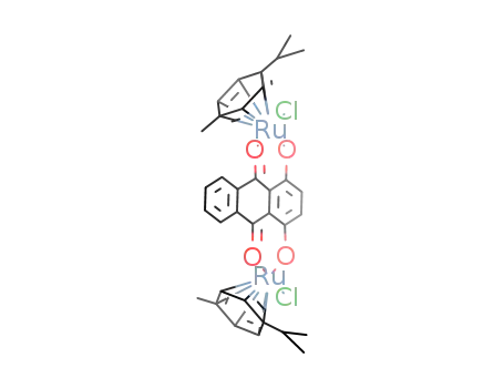 [Ru2(p-cymene)2(μ-9,10-dioxido-1,4-anthraquinonato)Cl2]