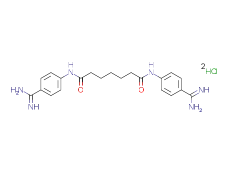 N,N'-[4,4'-(amidinobisphenyl)]pentanediamide dihydrochloride