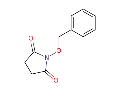 Molecular Structure of 63593-23-7 (2,5-Pyrrolidinedione, 1-(phenylmethoxy)-)