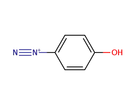 Molecular Structure of 19089-85-1 (4-hydroxybenzenediazonium)