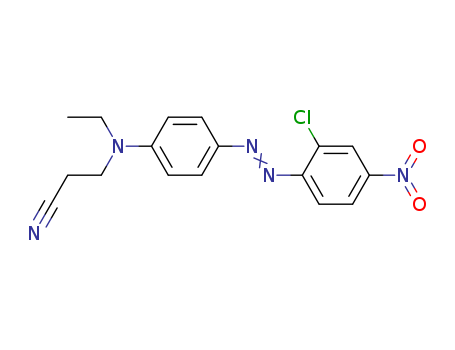 3-[[4-[(2-chloro-4-nitrophenyl)azo]phenyl]ethylamino]propiononitrile
