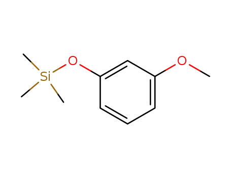 Molecular Structure of 33285-71-1 (3-Methoxyphenyloxytrimethylsilane)