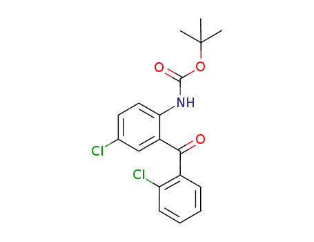 tert-butyl [4-chloro-2-(2-chlorobenzoyl)phenyl]carbamate