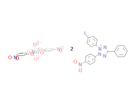 [2-(4-iodophenyl)-3-(4-nitrophenyl)-5-phenyl-2H-tetrazolium][MoO2(4-nitrocatechol(-2H))2]