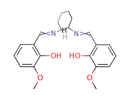 (S,S)-N,N′-bis-(3-methoxysalicylidene)cyclohexane-1,2-diamine