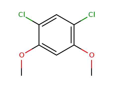 Molecular Structure of 50375-04-7 (Benzene, 1,5-dichloro-2,4-dimethoxy-)