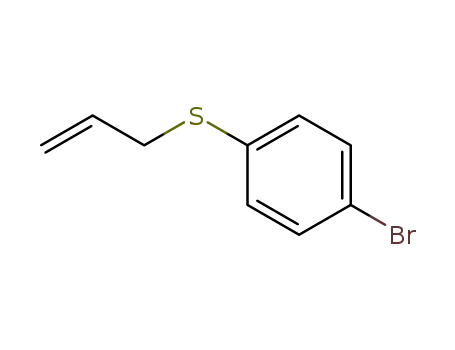 Molecular Structure of 6334-55-0 (1-bromo-4-(prop-2-en-1-ylsulfanyl)benzene)