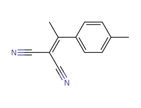 Molecular Structure of 3111-61-3 ([1-(4-methylphenyl)ethylidene]propanedinitrile)